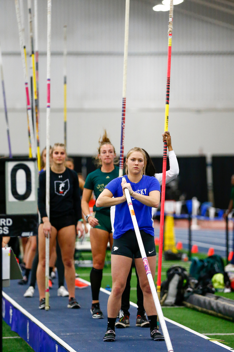 Baby, D'Alessandro, Caudill. 

Day one of the Rod McCravy Memorial. 

Photo By Barry Westerman | UK Athletics