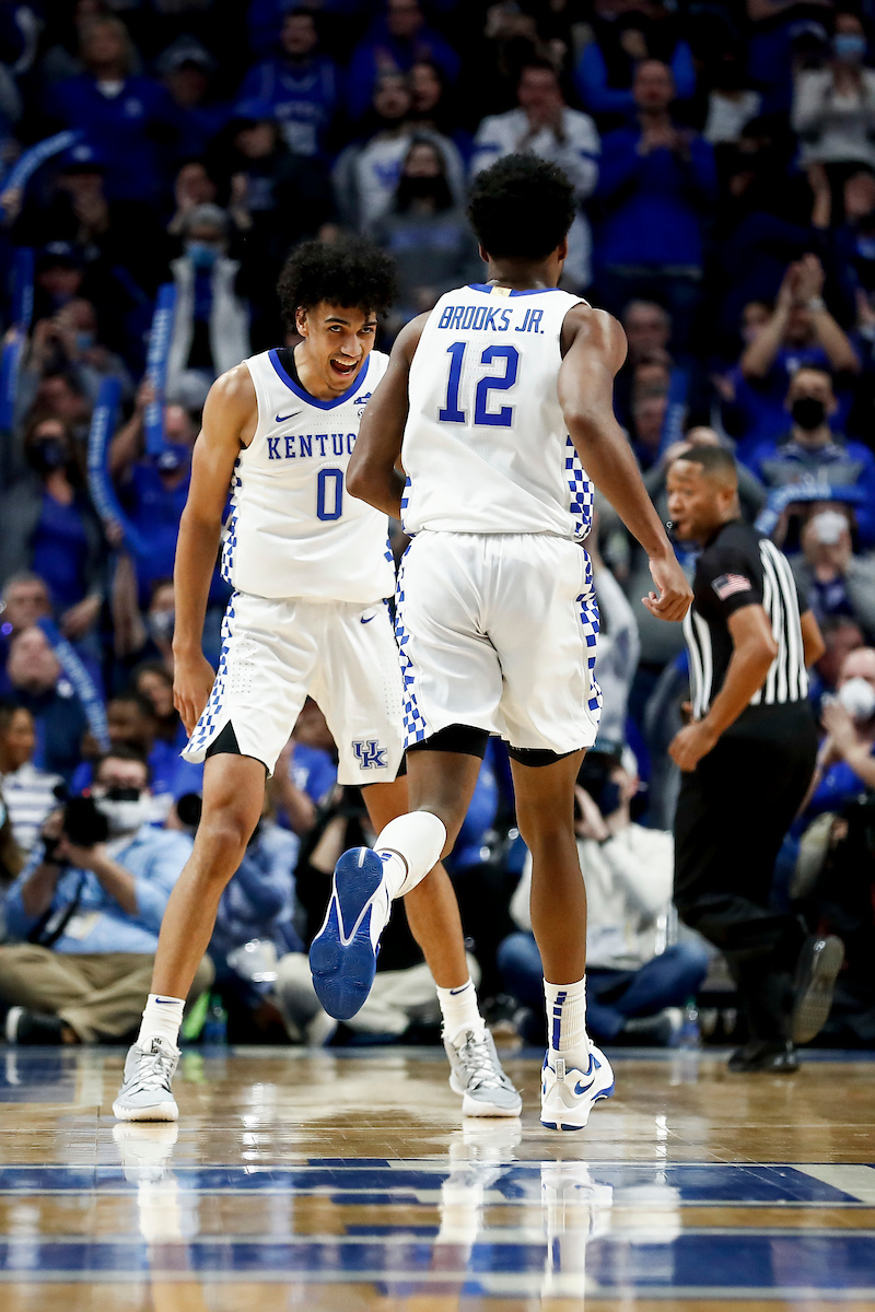 Jacob Toppin. Keion Brooks Jr.

Kentucky beat Alabama 90-81.

Photos by Chet White | UK Athletics