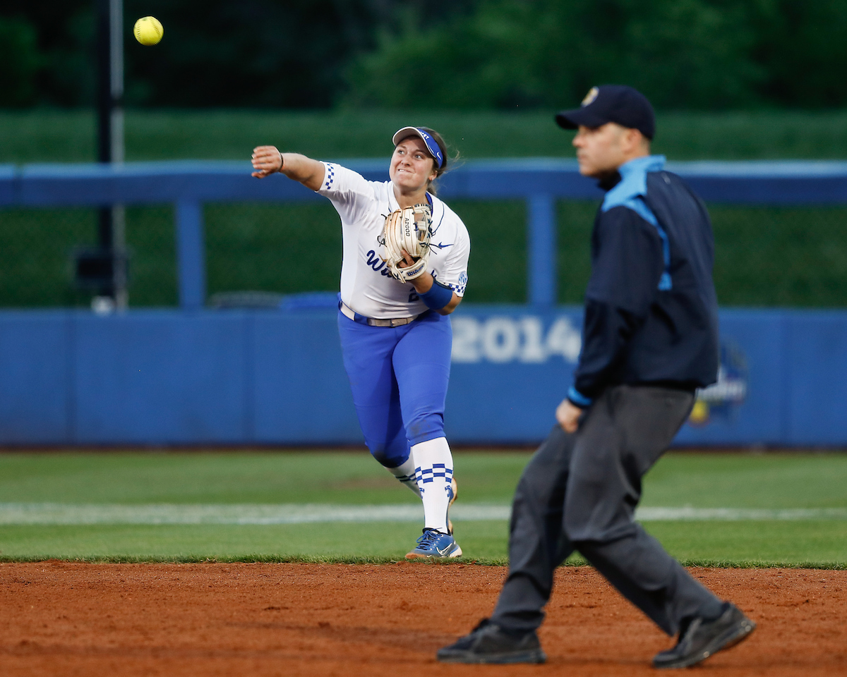 Emmy Blane.

Kentucky loses to Missouri 9-1.

Photo by Tommy Quarles | UK Athletics