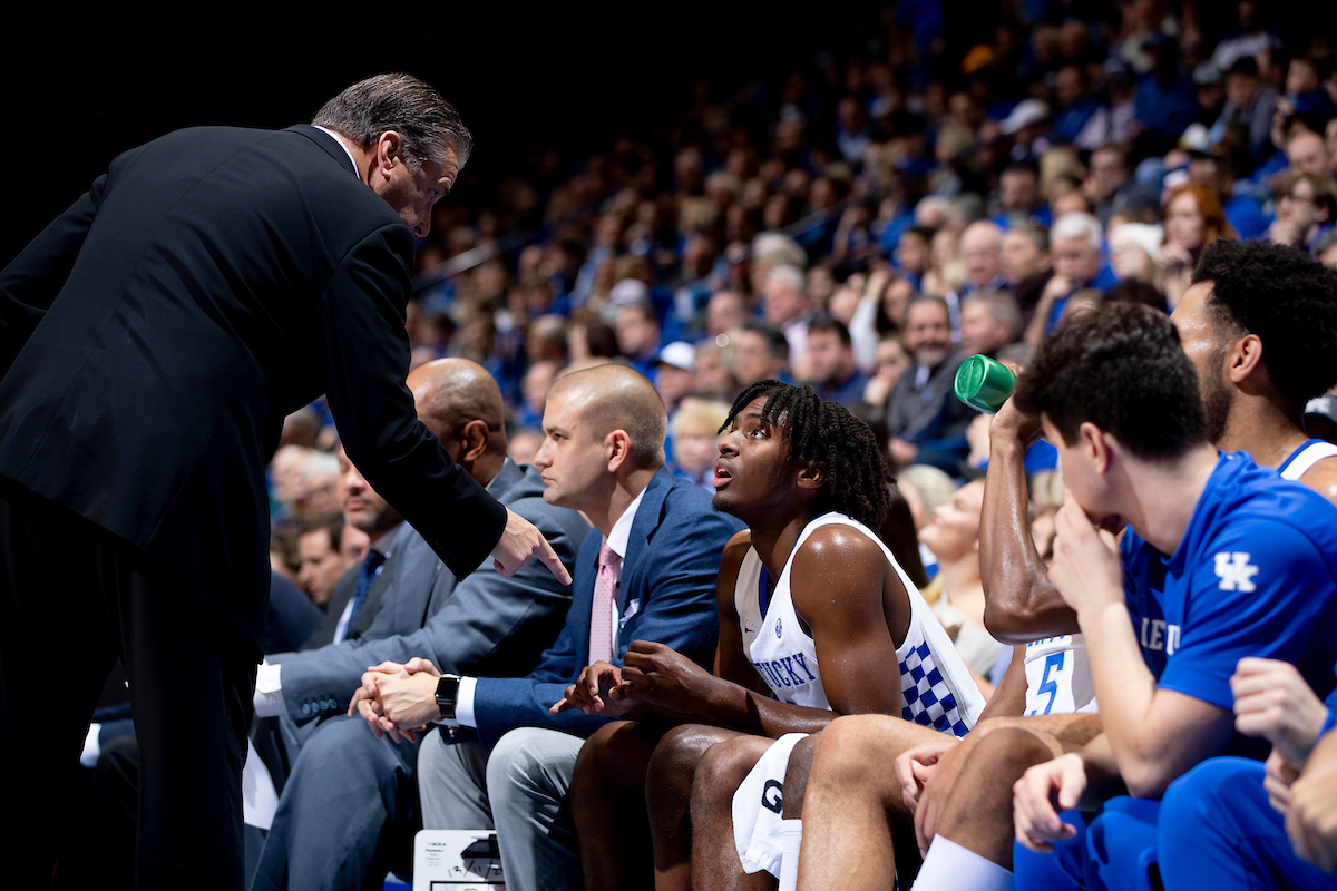 John Calipari. Tyrese Maxey.

Kentucky beat UAB 69-58.

Photo by Chet White | UK Athletics