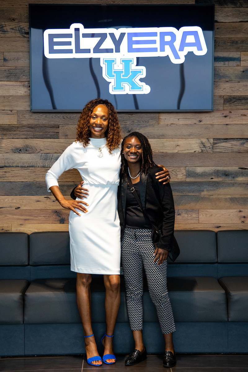Kyra Elzy. Aisha Foy.

Elzy Era Luncheon.

Photo by Eddie Justice | UK Athletics