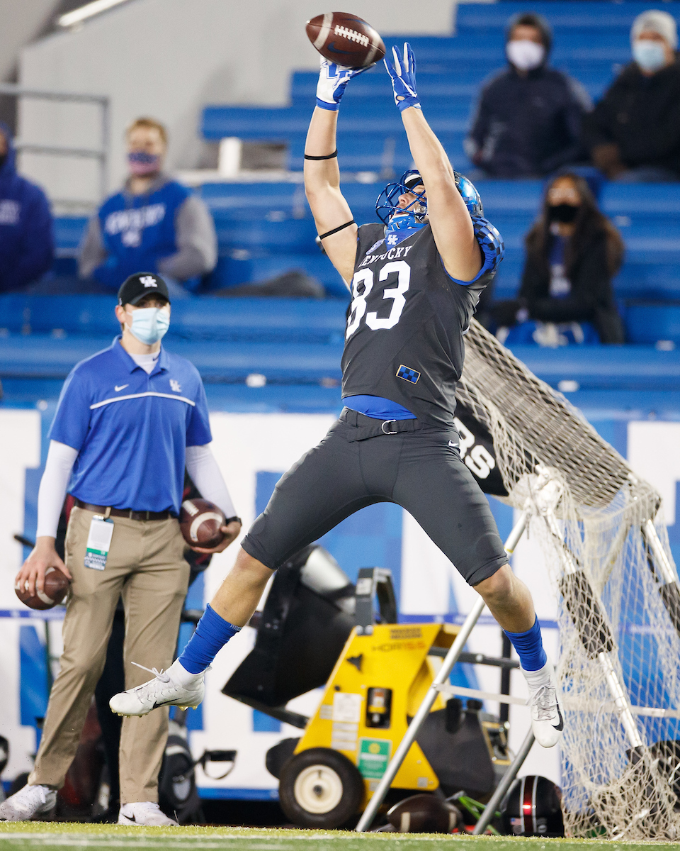 JUSTIN RIGG.

Kentucky beats South Carolina, 41-18.

Photo by Elliott Hess | UK Athletics