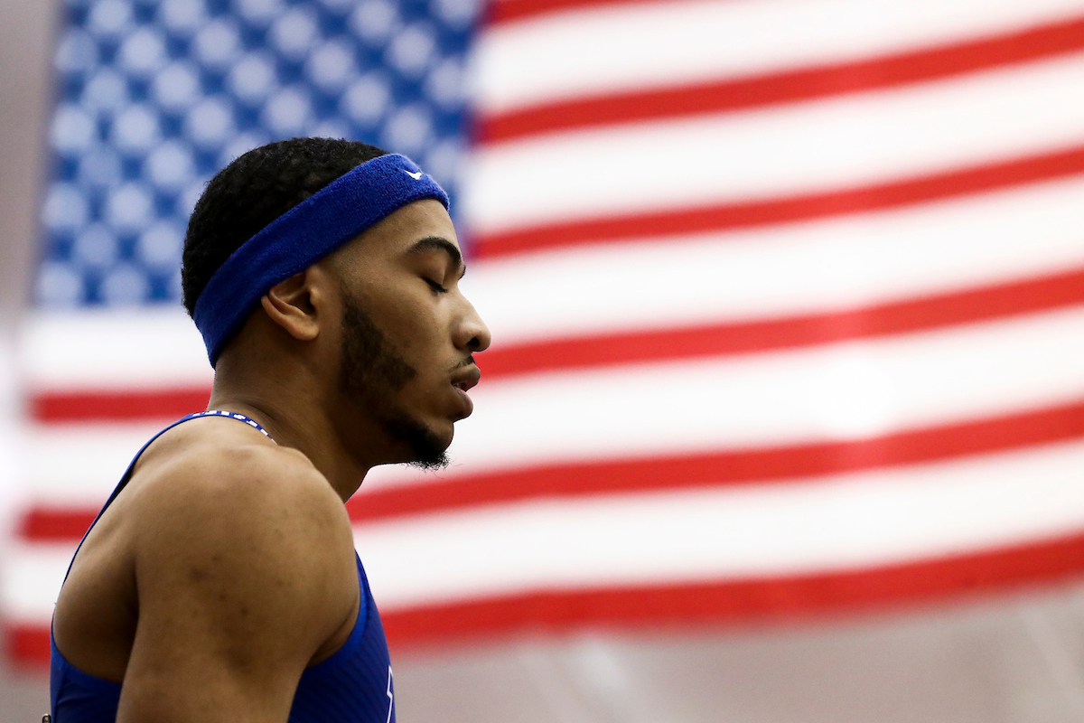 Khance Meyers.

2020 SEC Indoors day two.

Photo by Chet White | UK Athletics