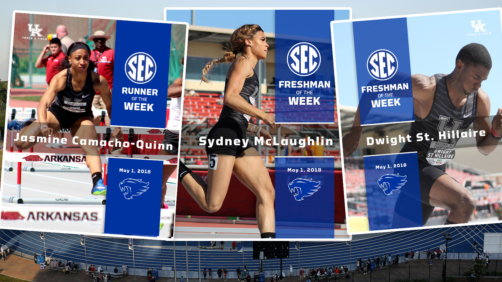 Camacho-Quinn, McLaughlin, St. Hillaire Claim SEC Weekly Honors