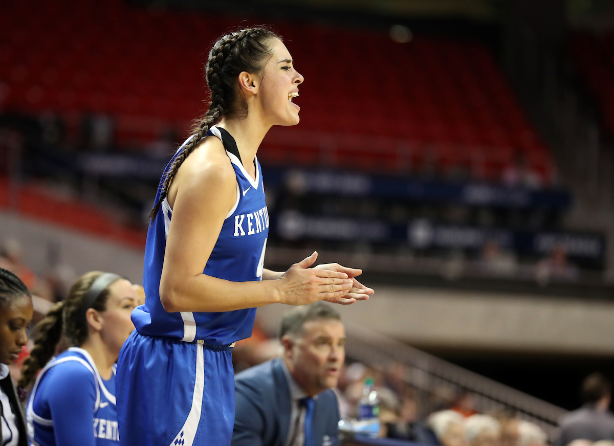 The UK Women's Basketball team beat Auburn.
Photo by Britney Howard | UK Athletics
