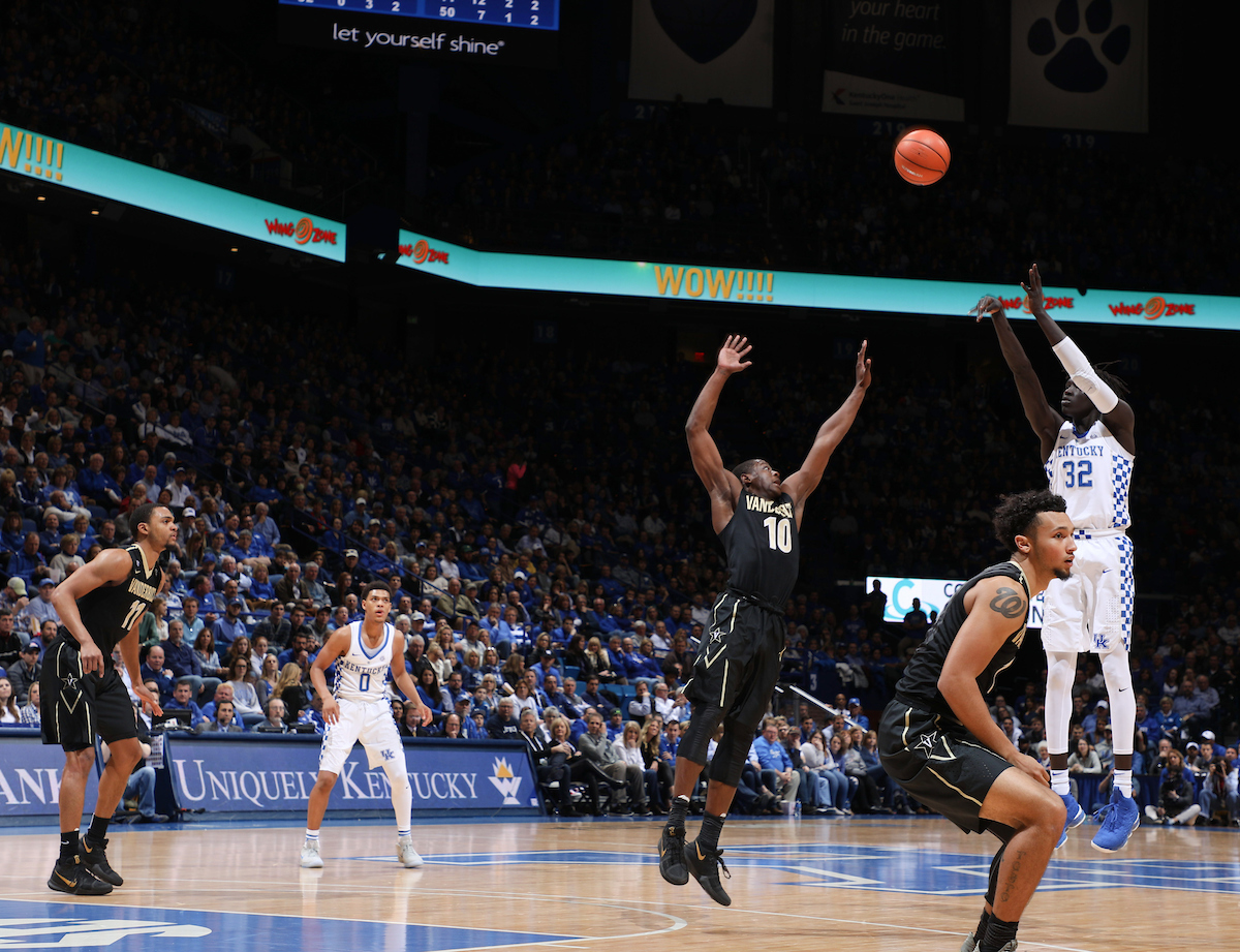 Wenyen Gabriel.

The University of Kentucky men's basketball team beats Vanderbilt 83-81 on Tuesday, January 30, 2018 at Rupp Arena in Lexington, Ky.

Photo by Elliott Hess | UK Athletics
