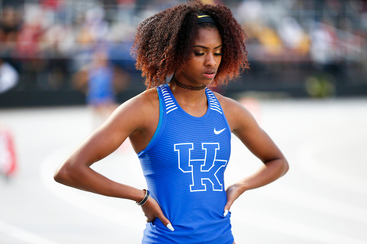 Masai Russell.

Day three of the 2019 SEC Outdoor Track and Field Championships.