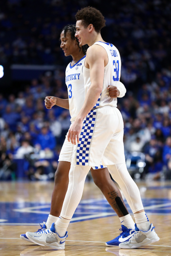 TyTy Washington Jr. Kellan Grady.

Kentucky beat Ole Miss 83-72.

Photo by Tommy Quarles | UK Athletics