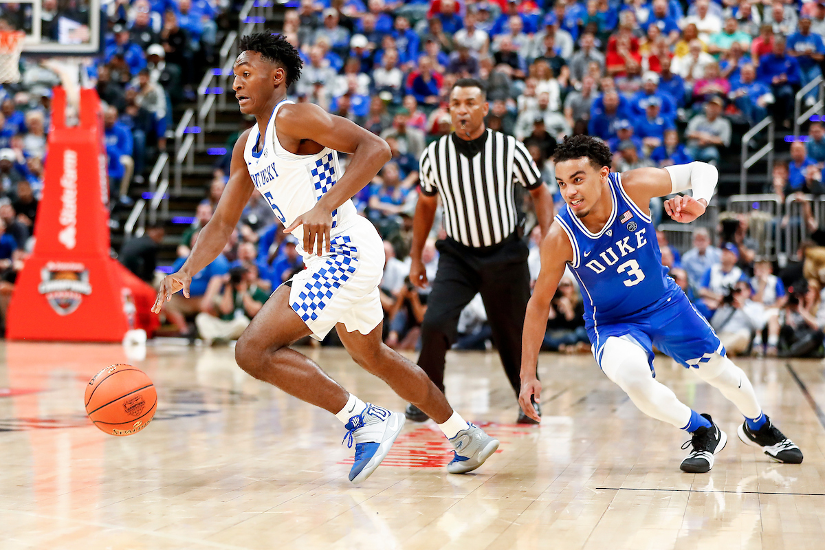 Immanuel Quickley.

Men's basketball falls to Duke 118-84.

Photo by Chet White | UK Athletics