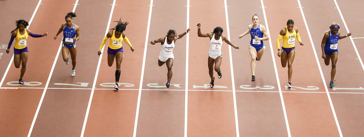 Celera Barnes. Abby Steiner. Shadajah Ballard.


2020 SEC Indoors day two.

Photo by Chet White | UK Athletics