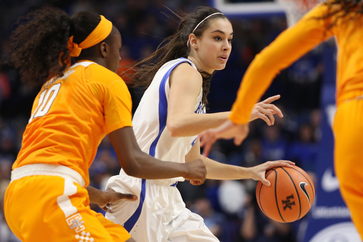 Maci Morris.

The University of Kentucky women's basketball team falls to Tennessee on Sunday, December 31, 2017 at Rupp Arena. 

Photo by Quinn Foster I UK Athletics