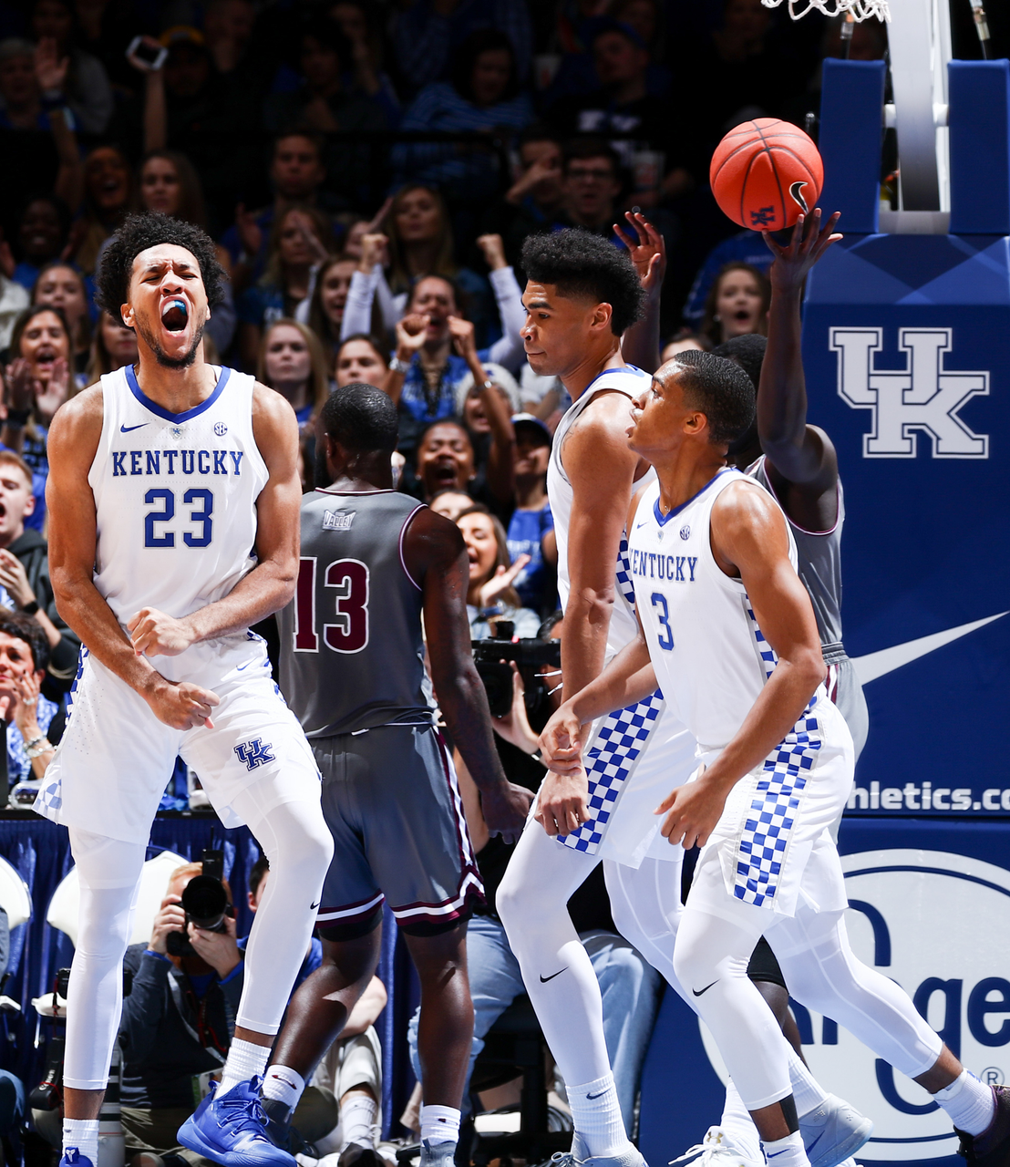 EJ Montgomery

Men's basketball beat SIU 71-59.

Photo by Chet White | UK Athletics