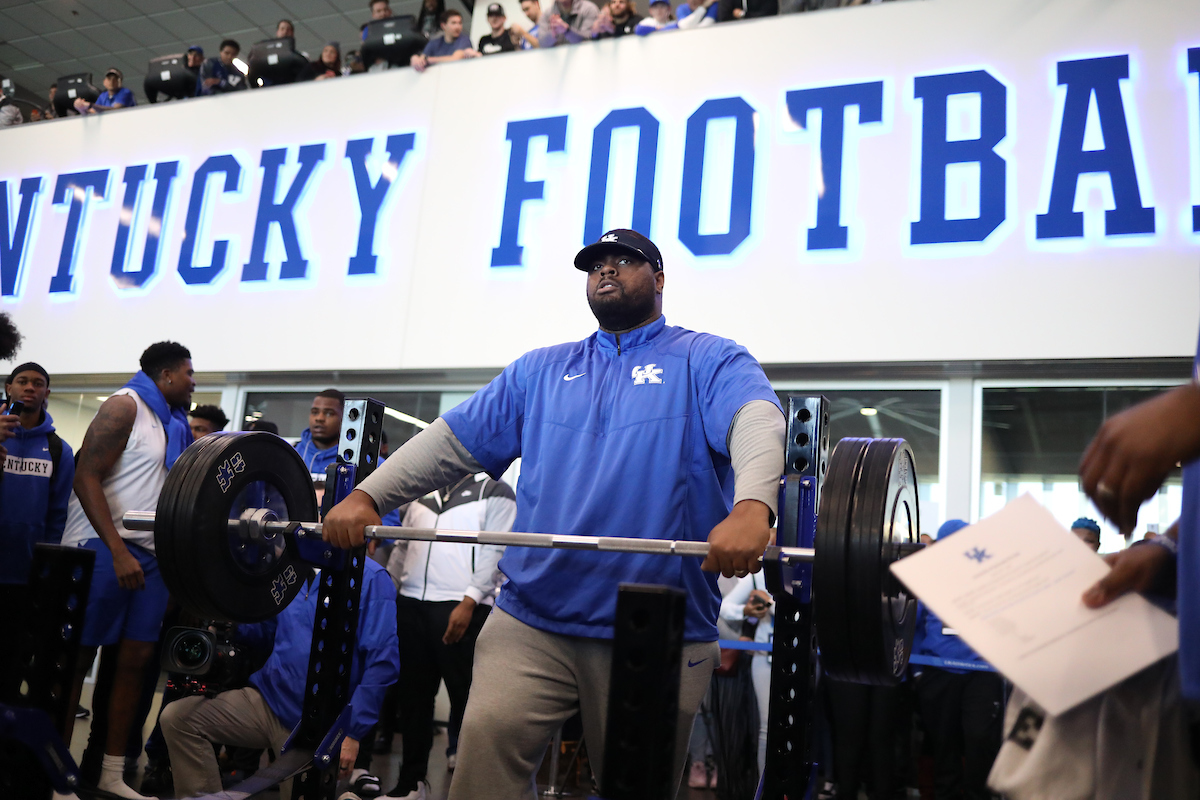 Pro Day for UK Football.

Photo by Quinn Foster | UK Athletics