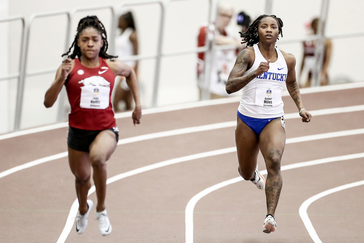 Dajour Miles.

Day 1. SEC Indoor Championships.

Photos by Chet White | UK Athletics