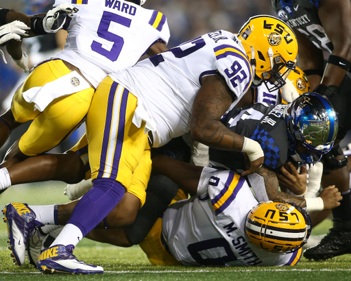 Chris Rodriguez Jr.

UK beat LSU 42-21.

Photo by Grace Bradley | UK Athletics