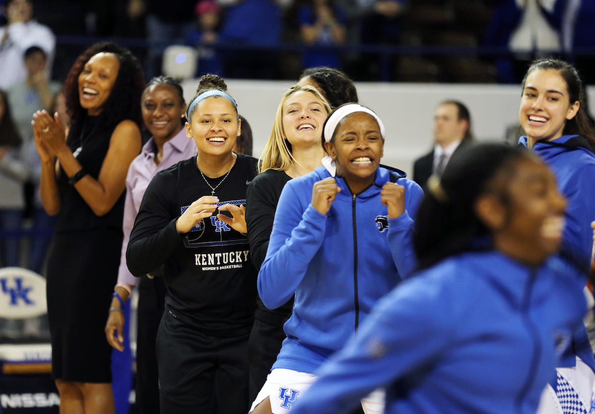 Sabrina Haines


UK Women's Basketball beat High Point University 71-49 at Memorial Coliseum  on Sunday, November 18th, 2018.

Photo by Britney Howard  | UK Athletics