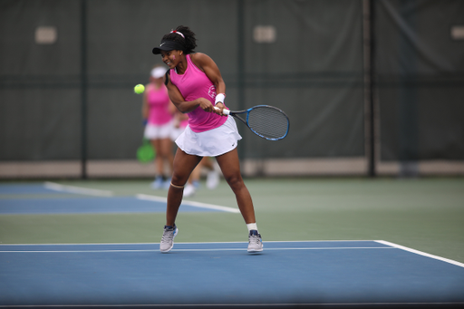 Lesedi Jacobs.

University of Kentucky women's tennis vs. Ole Miss.

Photo by Quinn Foster | UK Athletics