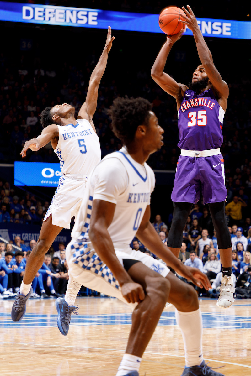 Immanuel Quickley. Ashton Hagans.

UK falls to Evansville 67-64.


Photo by Elliott Hess | UK Athletics
