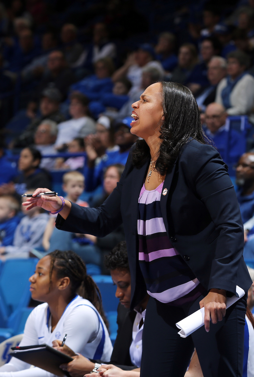 Amber Smith

The University of Kentucky women's basketball team falls to South Carolina on Sunday, January 21, 2018 at Rupp Arena. 

Photo by Britney Howard | UK Athletics