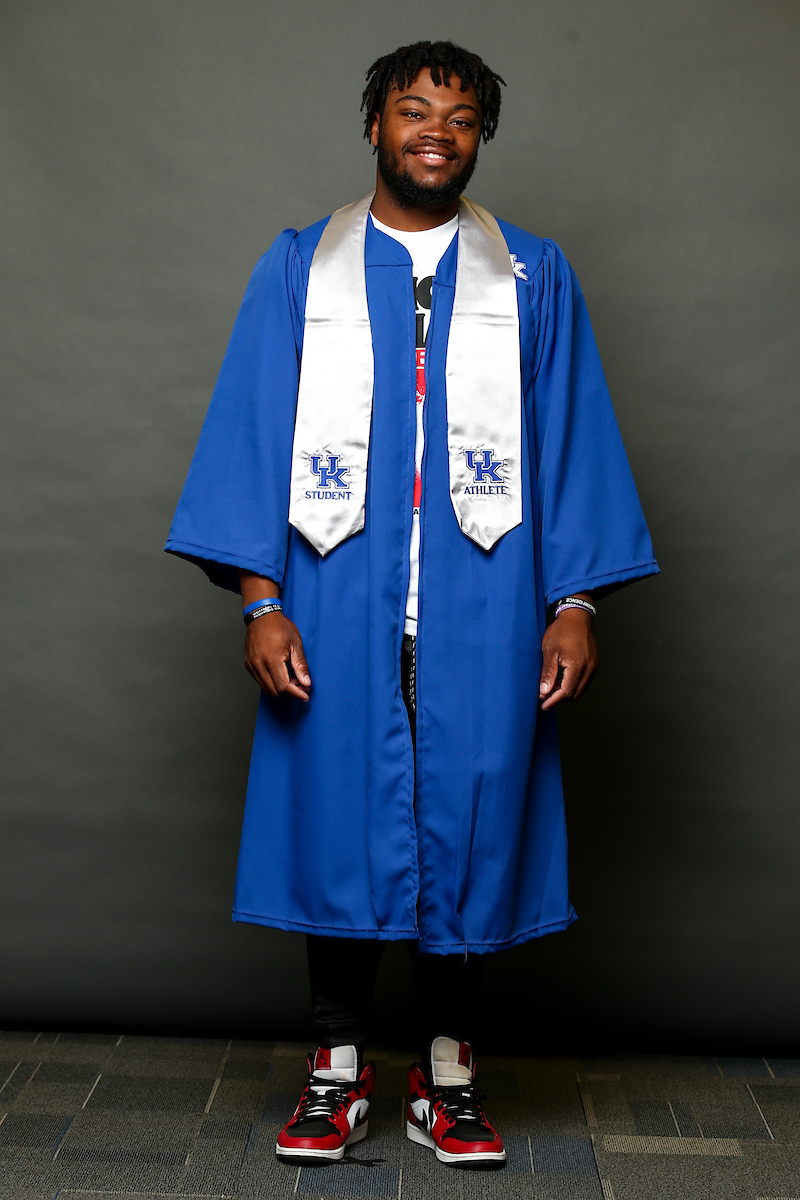 Oraj Anu.

2020-21 Graduation.

Photo by Eddie Justice | UK Athletics