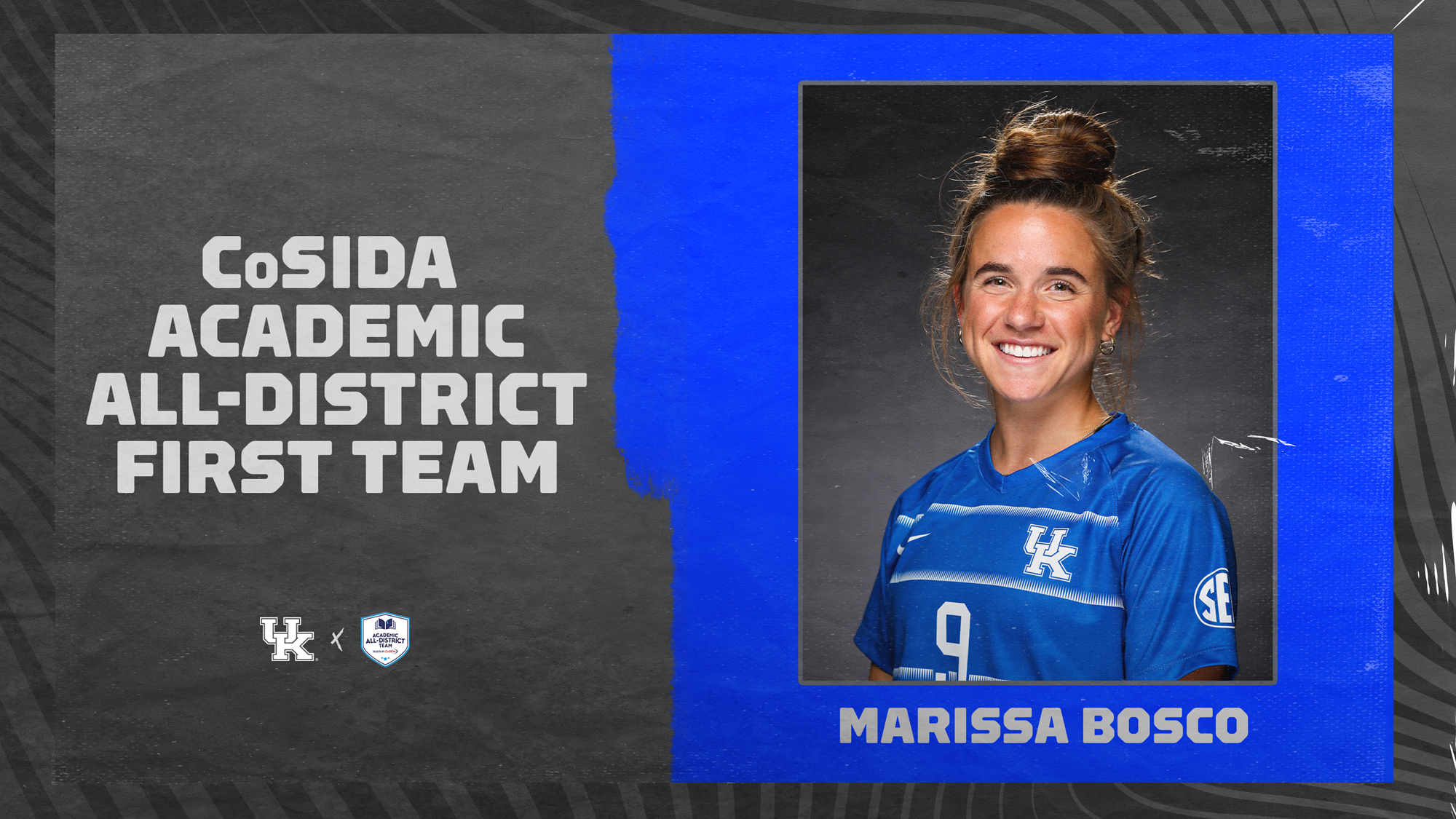 Bosco Named to CoSIDA Academic All-District First Team