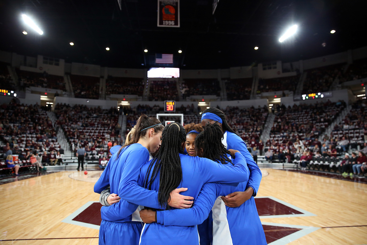 Team
The UK Women's Basketball team falls to Mississippi State. 

Photo by Britney Howard  | UK Athletics
