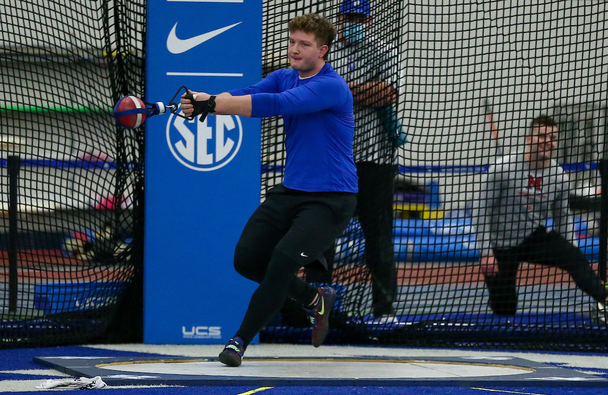 John Kruzel.

Day One of the Jim Green Invitational.

Photo by Abbey Cutrer | UK Athletics