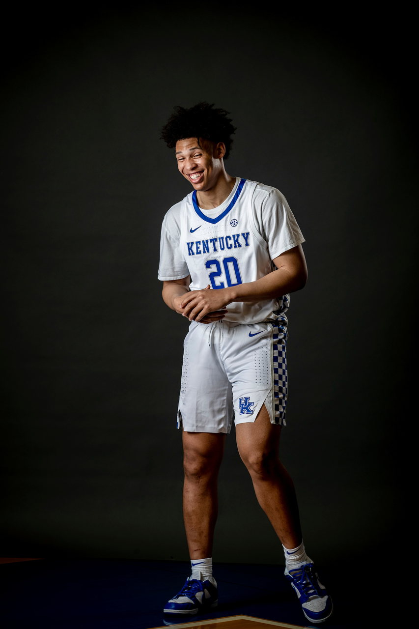 Zan Payne.

Menâ??s basketball photo day.

Photos by Chet White | UK Athletics
