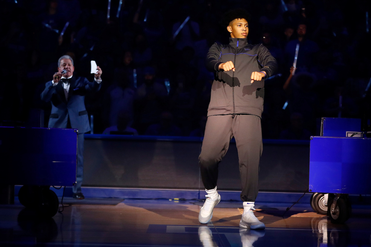 Zan Payne.

2019 Big Blue Madness

Photo by Chet White | UK Athletics
