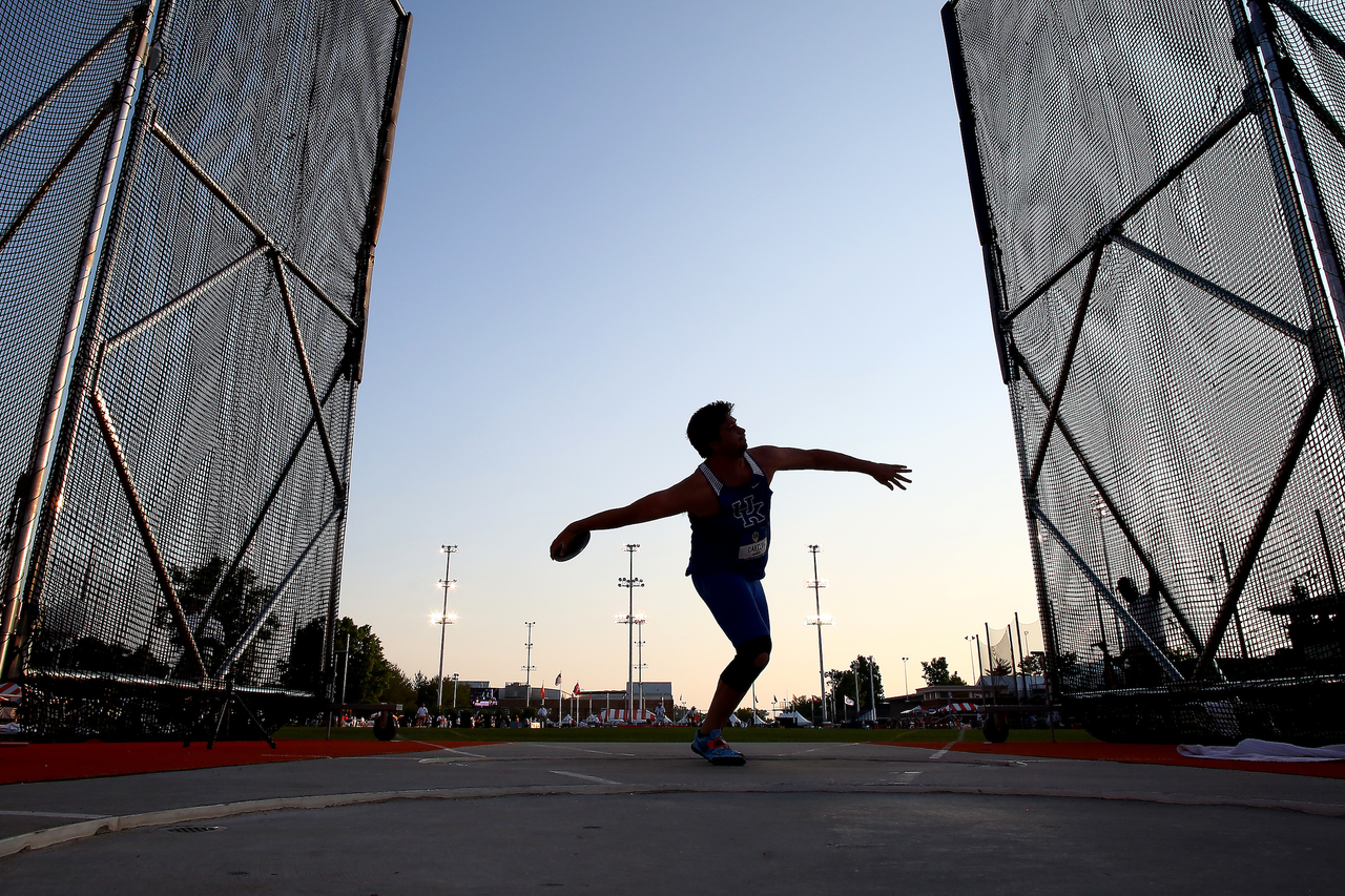 Noah Castle.

Day three of the 2018 SEC Outdoor Track and Field Championships on Sunday, May 13, 2018, at Tom Black Track in Knoxville, TN.

Photo by Chet White | UK Athletics