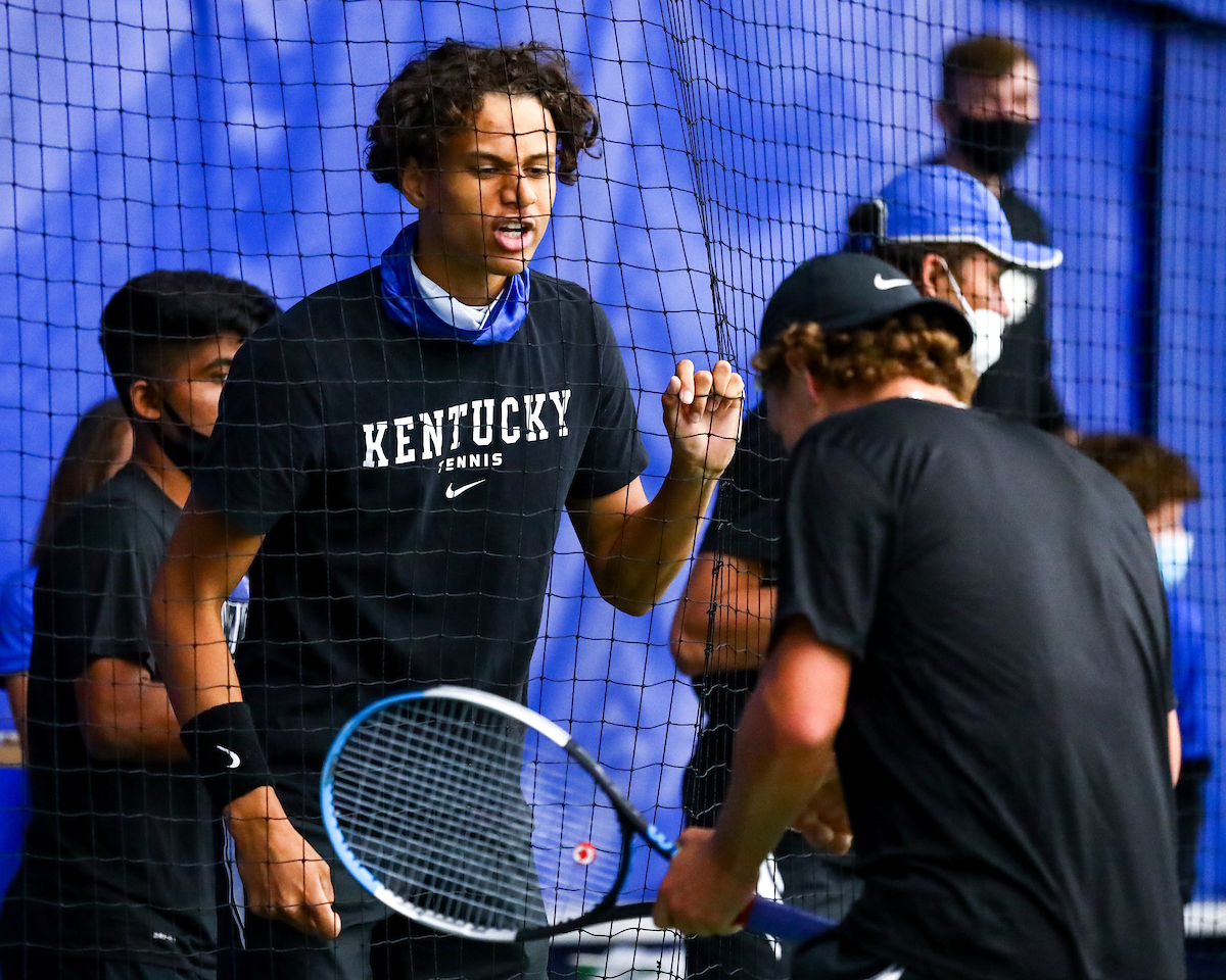Gabriel Diallo. 

Kentucky defeats South Carolina 4-2. 

Photo by Eddie Justice | UK Athletics