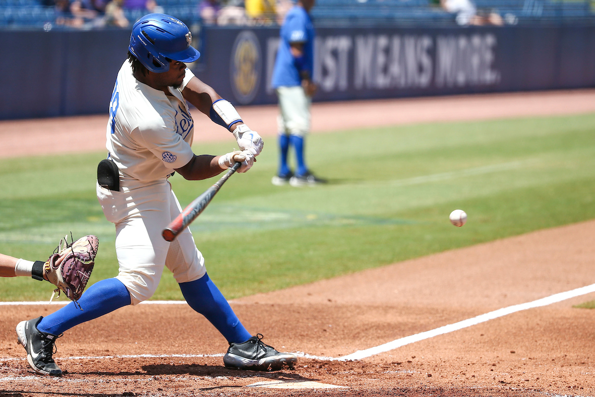Oraj Anu.

Kentucky defeats LSU 7-2.

Photo by Sarah Caputi | UK Athletics