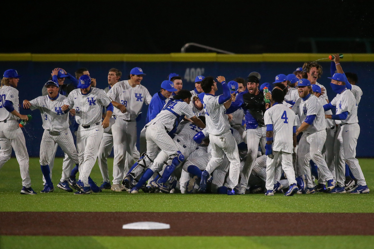 Kentucky beats Butler 6 - 5.

Photo by Sarah Caputi | UK Athletics