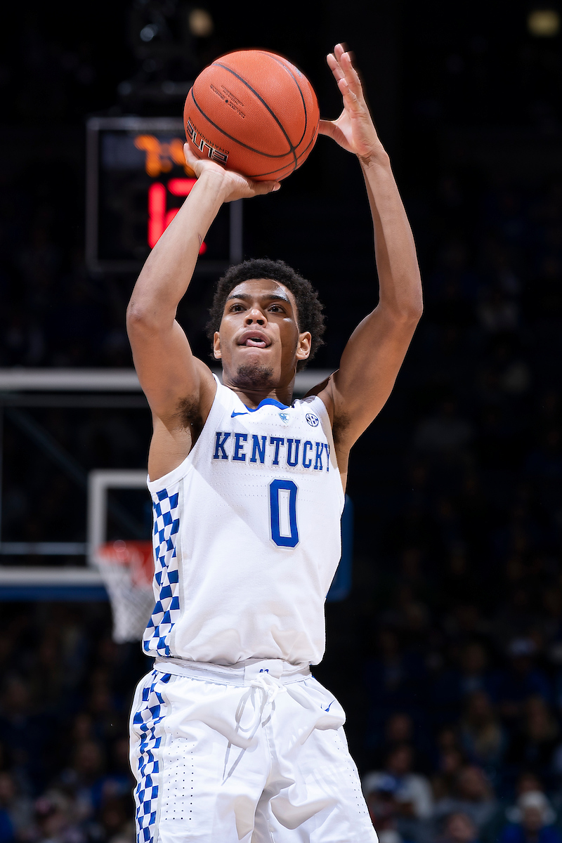 Quade Green.

Men's basketball beat IUP 86-64

Photo by Chet White | UK Athletics