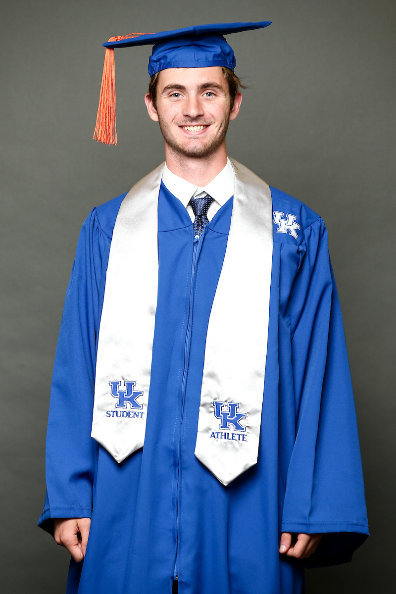 Bailey Rouse. 

2020-21 Graduation.

Photo by Eddie Justice | UK Athletics