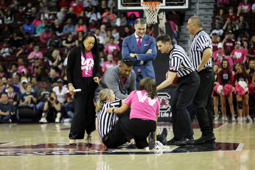 The University of Kentucky women's basketball team falls to South Carolina on Sunday, February 18, 2018 at Colonial Life Arena.

Photo by Britney Howard | UK Athletics