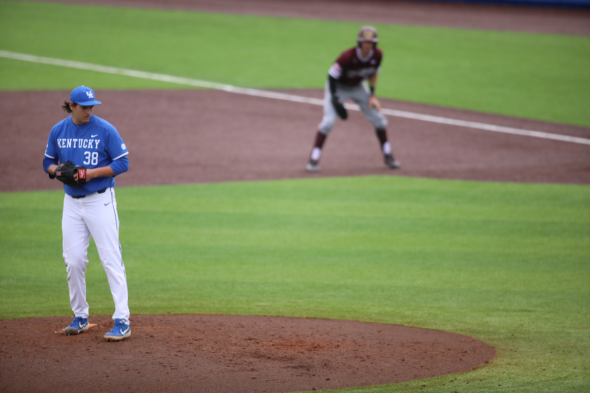 Jimmy Ramsey.

University of Kentucky baseball vs. Texas A&M.

Photo by Quinn Foster | UK Athletics