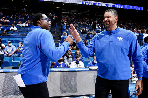 Chin Coleman. Orlando Antigua.

Kentucky beat Miles College, 80-71.

Photos by Chet White | UK Athletics