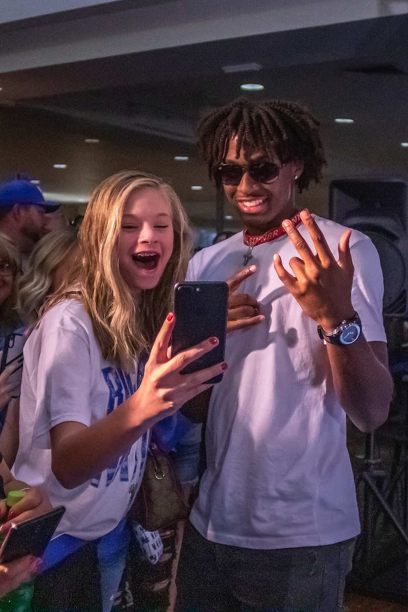 Tyrese Maxey.

2019 Big Blue Madness

Photo by Grant Lee | UK Athletics