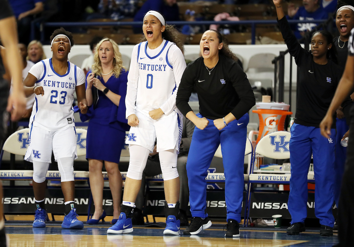 Bench, Team

The UK Women's Basketball falls to South Carolina. 

Photo by Britney Howard | UK Athletics