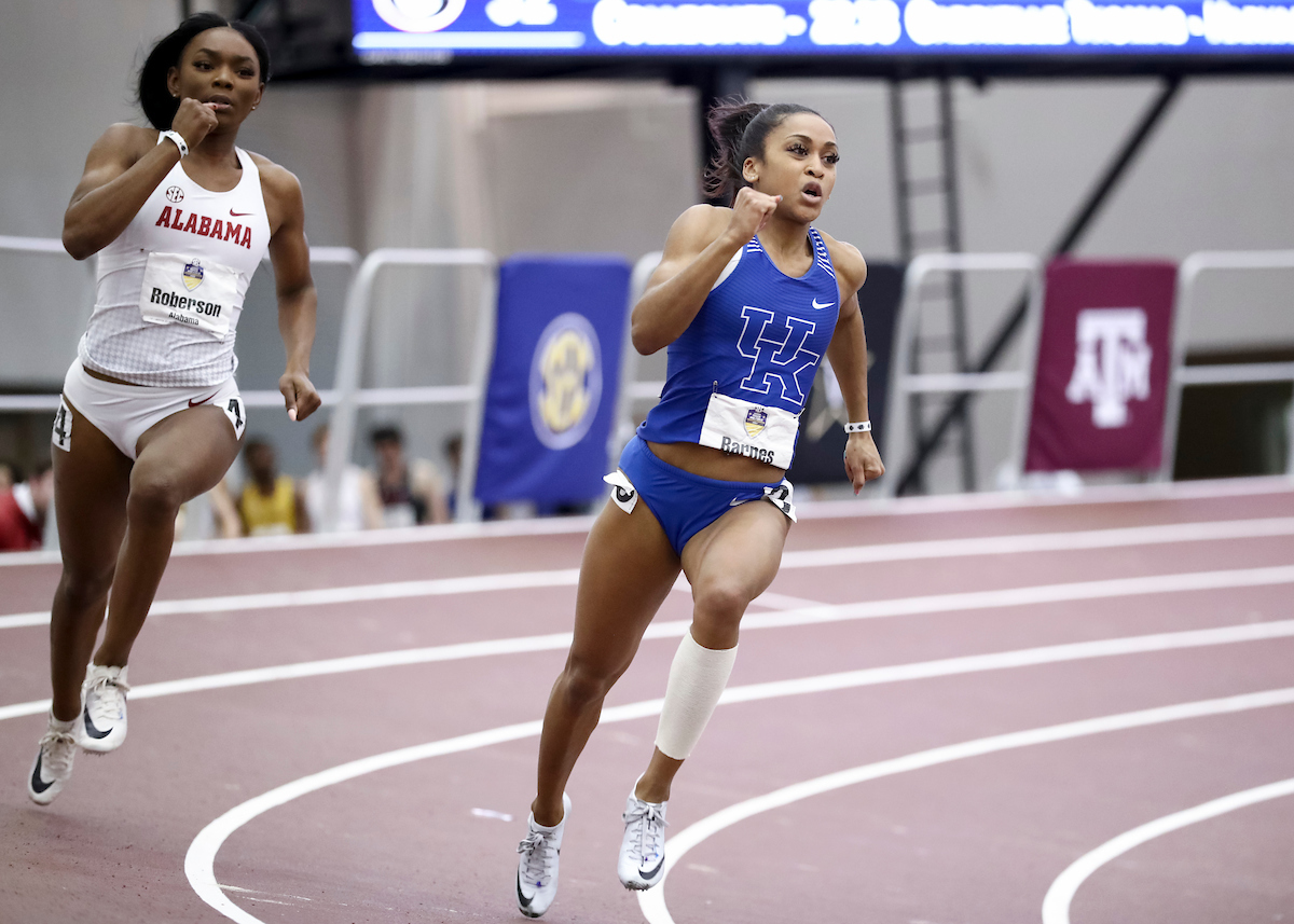 Celera Barnes. 

2020 SEC Indoors Day Two.


Photo by Isaac Janssen | UK Athletics