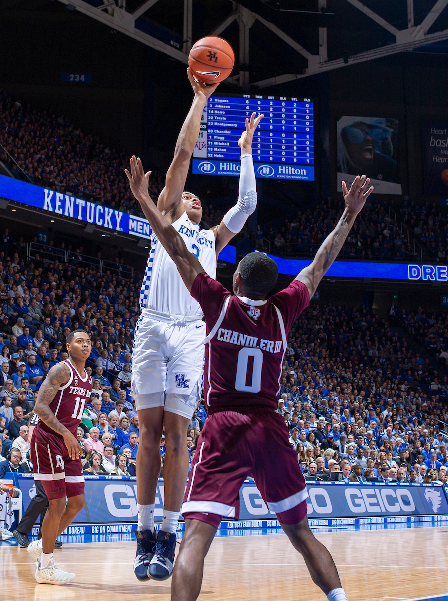 Keldon Johnson. 

Kentucky beat Texas A&M 85-74 on Tuesday, January 8, 2019.


Photo By Barry Westerman | UK Athletics