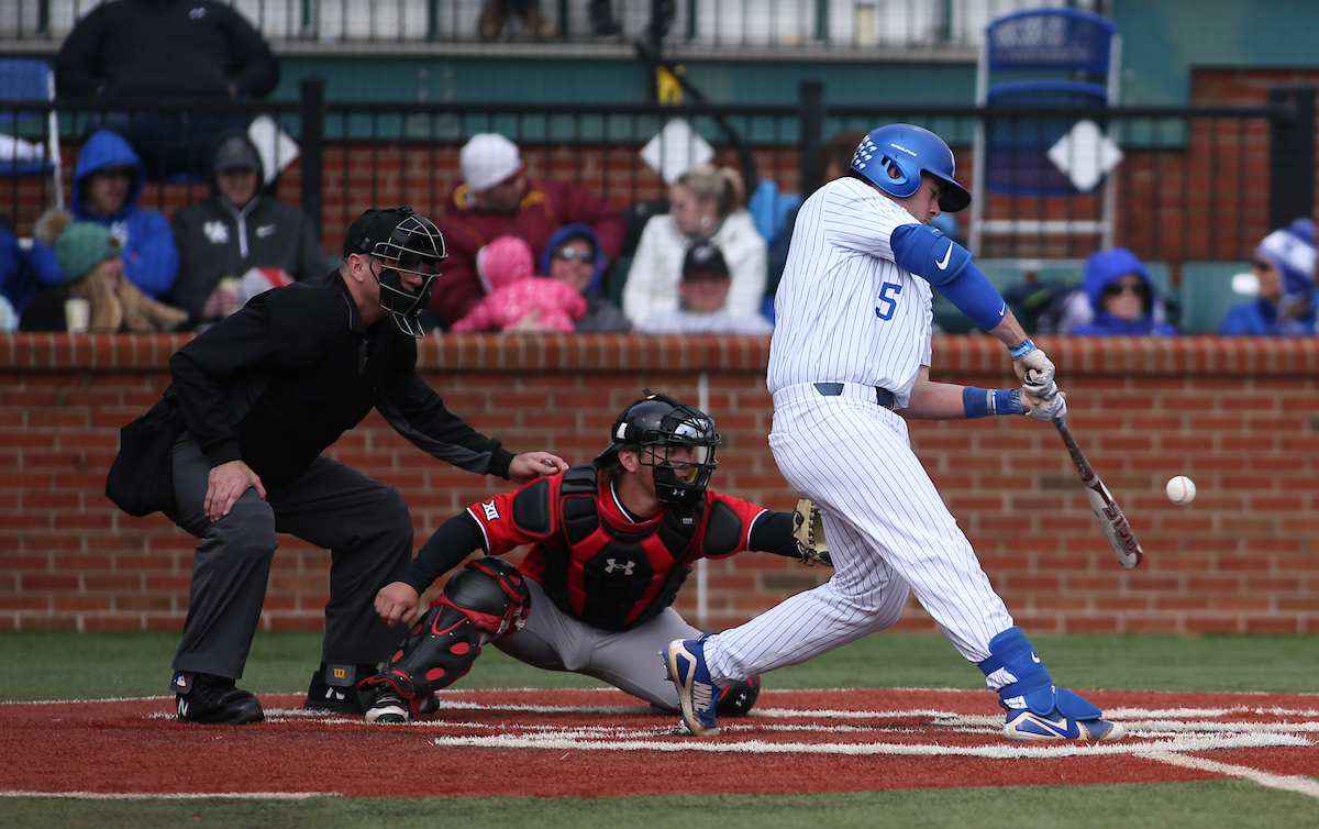 TJ Collett

The University of Kentucky baseball team beat Texas Tech 11-6 on Saturday, March 10, 2018, in Lexington?s Cliff Hagan Stadium.

Barry Westerman | UK Athletics