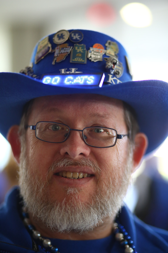 The University of Kentucky Alumni Association hosts a pep rally prior to Kentucky Men's Basketball versus Kansas State in the Sweet Sixteen on Thursday, March 22nd, 2018, at the Georgia World Congress Center in Atlanta, Georgia.

Photo by Quinn Foster I UK Athletics