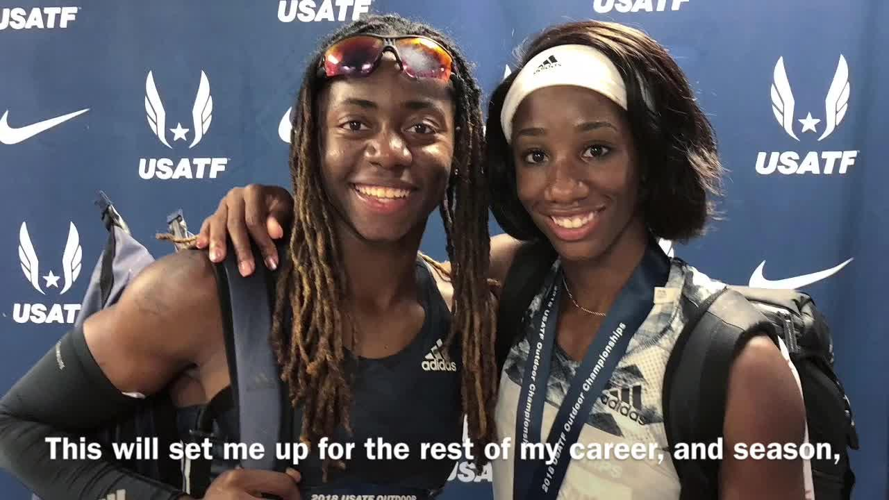 TF: Keni Harrison (Class of 2015) 2018 USATF 100H Champion