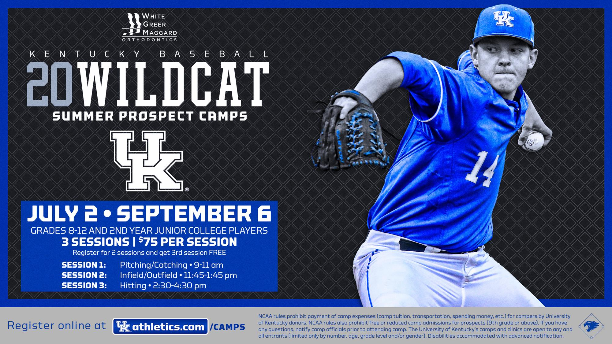 2020 Summer Wildcat Baseball Prospect Camps