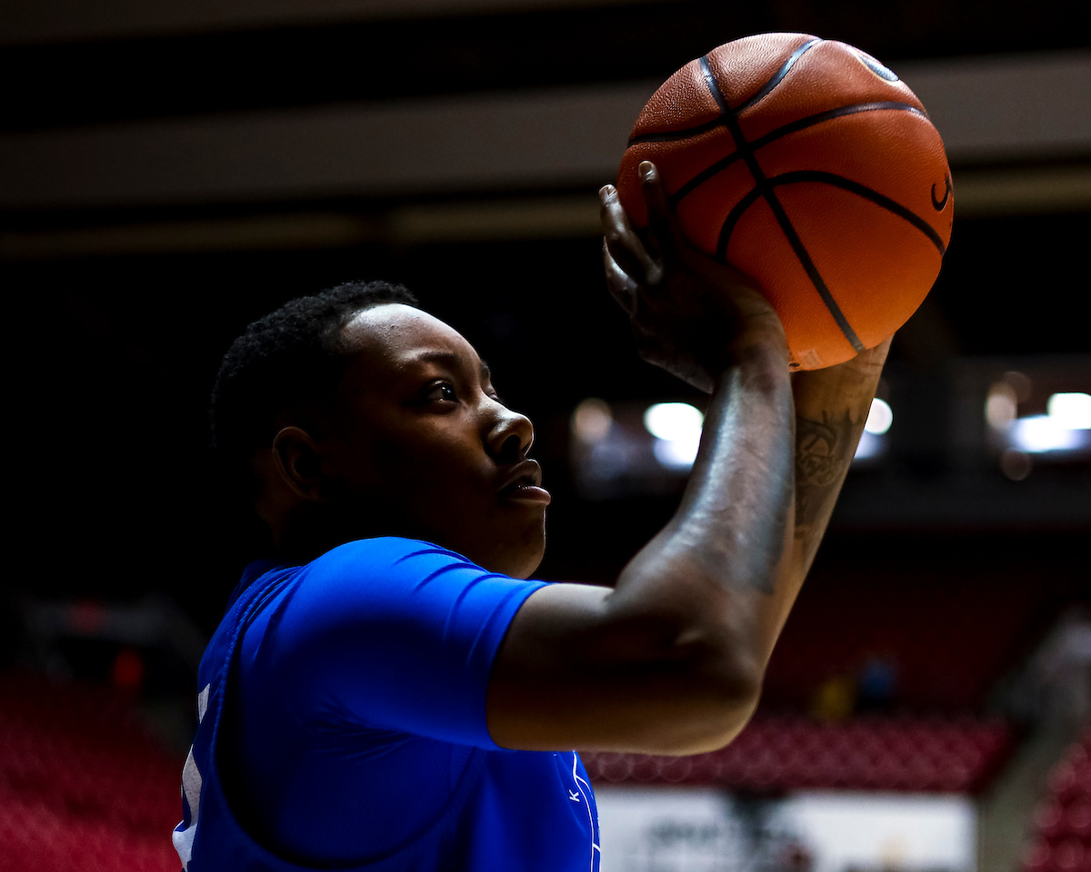 Dre’Una Edwards.

Kentucky at Alabama shootaround.

Photo by Eddie Justice | UK Athletics