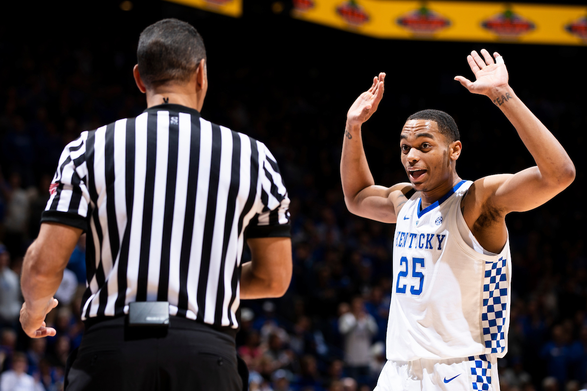 PJ Washington.

Kentucky beat Arkansas 70-66.

Photo by Chet White | UK Athletics