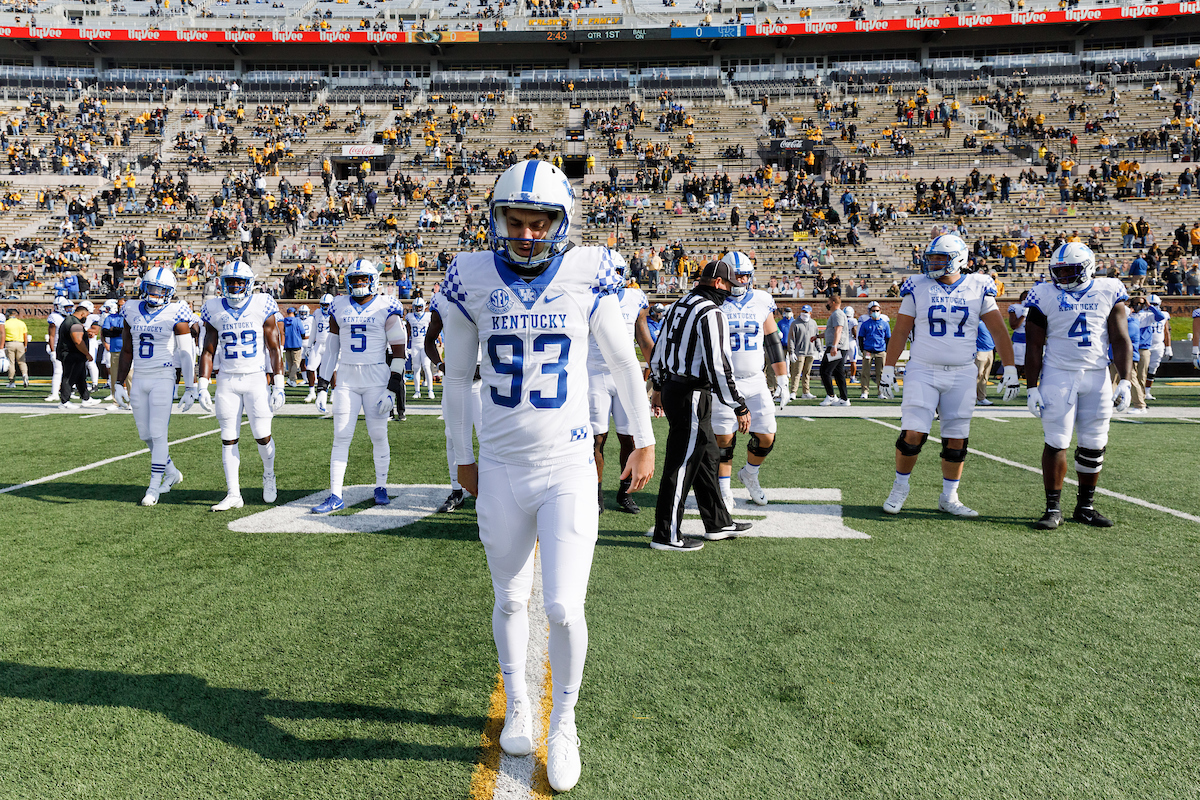 MAX DUFFY.

UK falls to Missouri 20-10.

Photo By Elliott Hess | UK Athletics