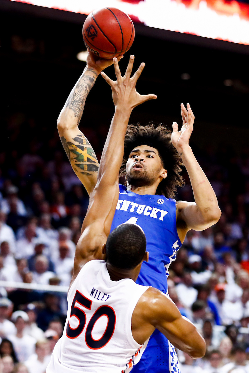 Nick Richards.

Kentucky falls to Auburn 75-66.

Photo by Chet White | UK Athletics
